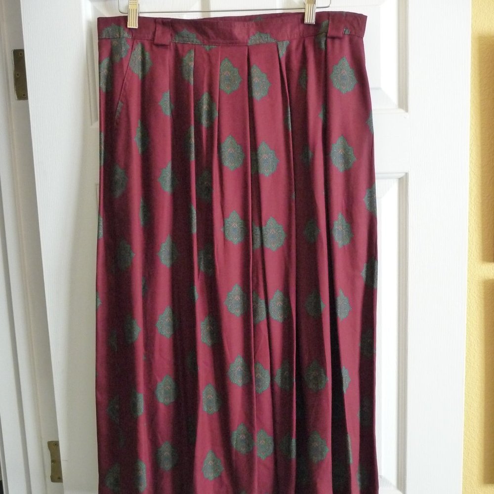 Vintage (mid 1980's) Lands End skirt